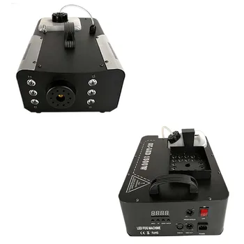 1500 W DMX RGB 3 В 1 led Противотуманная машина с дистанционно управление Сценична Сватбена Противотуманная Пушек машина