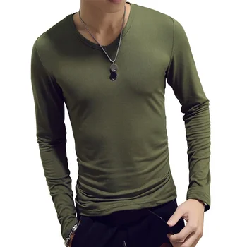 B2628, 1 бр., модни гореща разпродажба, класическа тениска с дълъг ръкав за мъже, тениски за фитнес, панталони, ризи, дизайнерски обикновена тениски, потници