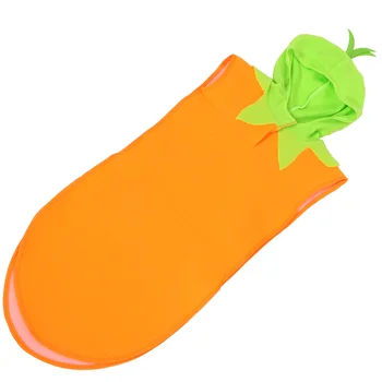 Cosplay костюм моркови с качулка, детска cosplay костюм за парти облекло моркова подпори за cosplay