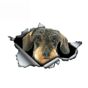 Jpct Калъф с сладко малко куче, водоустойчив стикер за автомобил, външни аксесоари, автомобилни аксесоари, мультяшное украса, броня, прозорец PVC