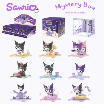 Sanrio Kuromi Original Mystery Box Серия Мини-кутии Сладко Figure Аниме Surprise Blind Box Колекция от красиви модели Фенове Подаръци Играчки