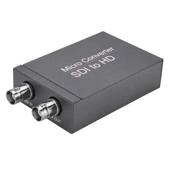 SDI-HDMI-съвместим SDI-адаптер HD 3G Видео микроконвертер с автоматично определението формат на звука за камерата