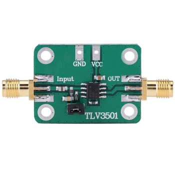 TLV3501 Единичен високоскоростен компаратор Частотомер Модул за формиране на предния панел на DC 2,7-5V Брояч на честотата на SMA