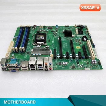 X9SAE-V За процесора, дънната платка Supermicro LGA1155 DDR3 Xeon E3-1200 series v2 Core i7/i5/i3 (само UDIMMs без ECC)