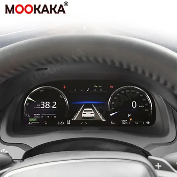 Автомобилна LCD панел за Toyota Camry 2017-2018, табло Linux осмото поколение, екран зададено измерване на скоростта, авто радиоплеер