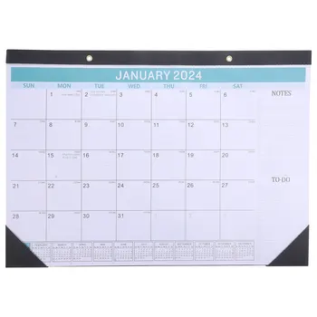 Английски Месечен календар, органайзер Календар за 18 месеца Стенен календар