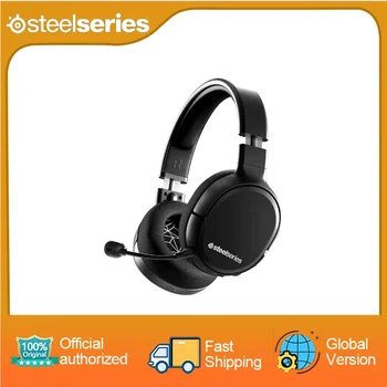 Безжична детска слушалки SteelSeries Arctis 1 – USB-C – Сменяем микрофон с ясна излъчване - за PC, PS4, Nintendo Switch и Lite