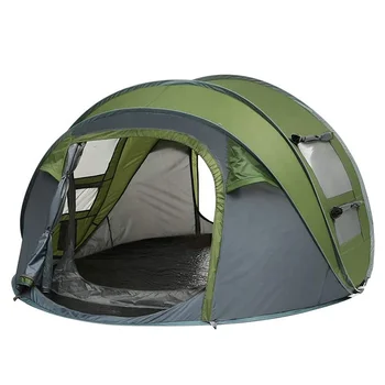 Всплывающая палатка, туристическа палатка на 3-4 човека, моментално инсталиране на палатка за 10 секунди