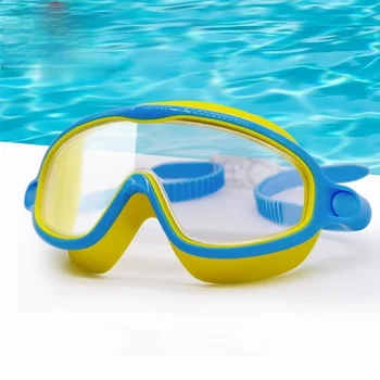 Детски фарове за очила за плуване в голяма рамка, детски очила за плуване, слънчеви очила за плуване