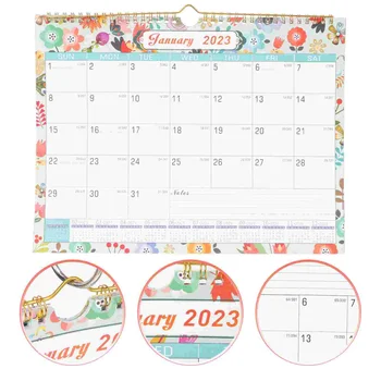 Домашен Календар Офис Окачен календар Английски Месечен календар Канцеларски материали