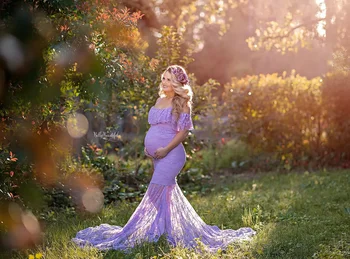 Дълъг реквизит за снимки на бременни, рокли за фотосесии на бременни, рокли за бременни, за фотосесии, дрехи за бременни, бельо Макси рокля