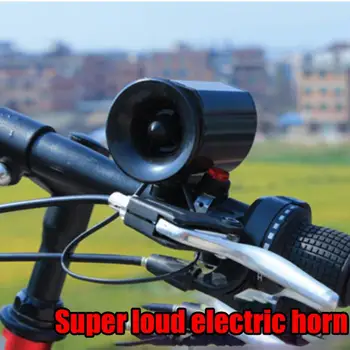 Електрически мотор аларма Надеждна Сверхгромкая видимост през нощта, водоустойчив, звуков сигнал от неръждаема стомана, за велосипеди, Универсален велосипеден клаксон