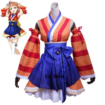Живейте с любов!Слънце!! Рокля Aqours ед Dreamer Takami Emil, кимоно, юката, костюми за cosplay за аниме по поръчка.