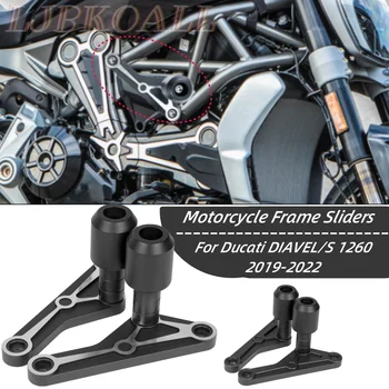 за Ducati Diavel 1260 S 2019-2024 Слайдер Отбивка Тампон Мотоциклетът Рама Плъзгачи Защита От Падане 2016 2017 XDiavel Аксесоари