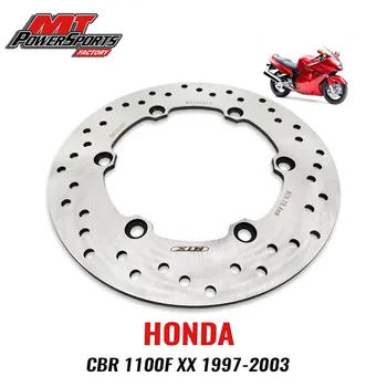 За Honda CBR 1000 F 1993 1996 Honda CBR 1100 XX 1997 2003 Ротор спирачния диск твърд заден диск MTX мотоциклет Уличен мотор успокоителни