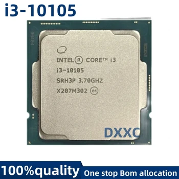 За Intel Core i3-10105 I3 10105 3,7 Ghz Четириядрен Восьмипоточный процесор L3 = 6 М 65 W LGA1200 i3-10105