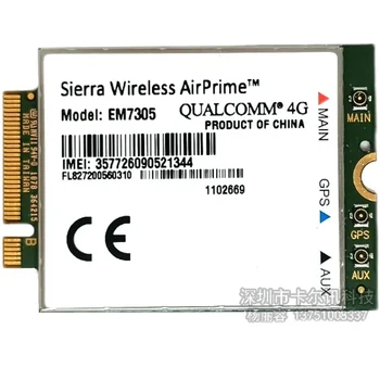 За Sierra Wireless EM7305 DW5809e GOBI5000 4G 100M LTE Модул NGFF Wwan Карта K2w44 За DELL Latitude 7202 7214 7350 E7450 E7250