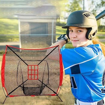За фитнес, домашни парк, училище, бейзбол мрежа за отбивания топки, мрежи-мишена за тренировка по софтбол на района, 9 дупки, улично тренировъчно оборудване