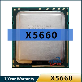Използван оригинален шестиядерный процесор Intel Xeon X5660 2.8 Ghz 12M Server ПРОЦЕСОР в LGA 1366