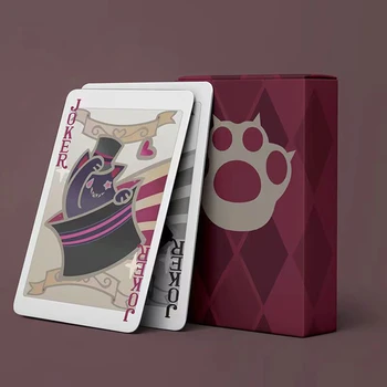 Колекция от карти за игра Genshin Impact Lyney / Lynette Magic Poker, аксесоари за подпори за cosplay