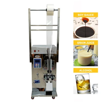 Машина за пакетиране на течности Автоматичен пакет за соев сос, оцет, вода, сок, устройство за запечатване на пакети, маслен супа, автоматично устройство за пълнене и запечатване