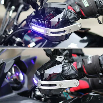 Мотоциклетни Цевья LED Защитник на Спирачната Дръжки Защитни Капаци За honda sh 125i shadow 600 cb500 nc750x nsr cbr 600 f4i xadv