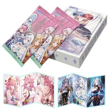 Нова колекция от пощенски картички Goddess Story, League of Maidens, Помощник Box, серия герои аниме за момичета, Периферната карта, Детски Хоби, Подаръци