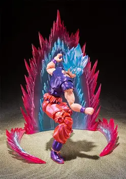 Оригинален S. h.figuarts Super Blue World King Fist son Goku Кайо Кен 2021 Dragon Ball В Присъствието на Аниме Фигурки Модел за Събиране на Играчки