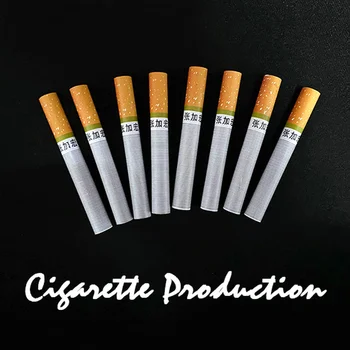 Производство на цигари в Близък план, на Сцената фокуси, Магически Илюзии, Трик, Цигара се появява от празни ръце, Магическо шоу Mentalism.