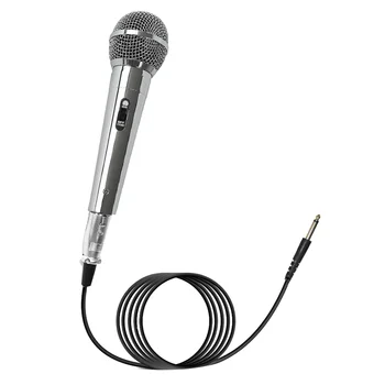 Професионален кондензаторен микрофон Ръчен микрофон за изпълнения на сцената на KTV Кабелен микрофон