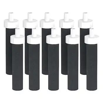 Сменяеми филтри за бутилки с вода с активен въглен за филтри BB06, Hard Edge Sport Bottles, 10 броя