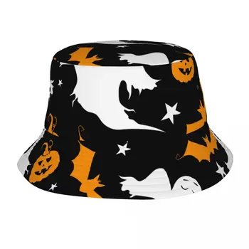Шапка с духове на Хелоуин, модни солнцезащитная шапка, градинска шапка рибар за жени и мъже, плажни шапки за тийнейджъри, Риболовна шапка